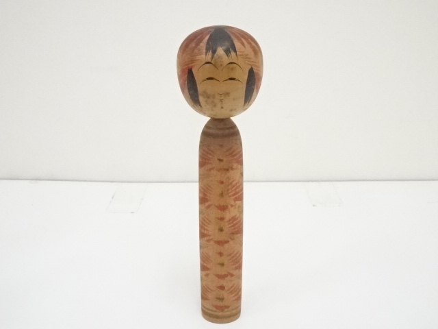 TRADITIONAL JAPANESE CRAFT / KOKESHI DOLL (30.7 cm)/ ARTISAN WORK